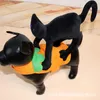 Dog Apparel Pet Black Transformations Supplies Halloween Funny Cat Clothing