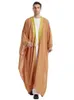 Ramadan Abayas dla ubrań modlitewnych Mężczyźni Ka Open muzułmanin kimono Abaya Turkey Arabic Islam Djellaba Homme Robe Musulmane Hombre 240329