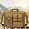 Duffel Bags Bolsa de Mensageiro Tático Multi-Pockets Militar ombro Molle Molle Molle para Casal de Escalada de Hunting