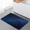 Carpets Star Galaxy Starry Sky Floor Mat Entrée Porte de salon Chauffeur de cuisine Tapis sans glissement Doormat de salle de bain Decormor Home Decor