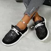 Dress Shoes Spring And Autumn Fashion Women's Round Toe Walking Color Matching Casual Comfortable Shallow Mouth Thick Sole Sneaker