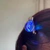 Accessoires de cheveux façonnez un petit clip de canard à LED Light Bullin Luminal Bulbe Hairpin Korean Style Headwear Femme