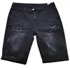 Printemps d'été pour hommes shorts en denim Vêtements pour hommes plage Ripped Jeans Denim Coton Short Men décontracté shorts 240402