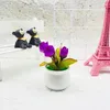 Decorative Flowers Artificial Plants Fake Flower Bonsai Mini Potted Desktop Decoration Ornaments Garden Living Room Home Decor