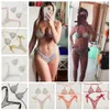 Köpüklü seksi kadın mayo kristal bikini bling lüks elmas rhinestone bikini iç çamaşırı seksi set