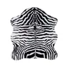 Dywany musthome dywany i do domu w salonie Faux Animal Dywan Soft Cute Zebra Throw 140x160Cm