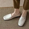 Casual Shoes MoonMeek 2024 Size 34-40 Genuine Leather Loafers Flats Woman Ladies Concise Dress Slip On Solid