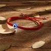 Creative New Blue Eyes Evil Eyes Rope Bracelet en tricot bracelet Bracelet réglable AB94