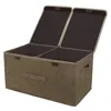 صندوق التخزين قابلة للطي من نسيج سلة ملابس منظمة تخزين منظم صندوق تخزين منظم منظم التخزين