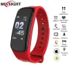 Armband C1PLUS SMART ALBELET WACK FITNESS Blodtryck Hjärtfrekvens Monitor Sleep Tracker Armband för Android iOS Dropshipping