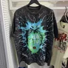 Дизайнерская футболка Hellstar Designer T Рубашки графическая футболка одежда одежда Hipster вымытая