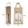 Storage Bags Wine Bottle Bag Portable Festival Party Supply Reusable Covers Tote For Parties Wedding Birthday Home Decor