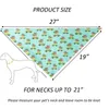 Hundekleidung Sucado Ostern Day Bandana Reversible Urlaubsschal für Boy Girl Premium Langlebige Stoff kleine mittelgroße Haustiere Bib