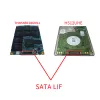 Enheter 1,8 tum SATA LIF 128 GB SSD -enhet och kabel som används för Apple Book Air A1304 MC 233 MC 234 MB543 Byt ut HS12UHE