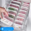 Bouteilles de rangement Boîte de réfrigérateur facile à accès sans saveur croisée