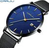 Men039s Sports Montres Crrju Top Brand Luxury Luxury Male Classic Business Gift Mesh STRAPWACHES RELOGIO MASCULINO MENS DATE CL9373800