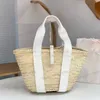 10A Kvinnor Straw Tote Designer Cross Body Summer Straw Bag Pink Clutch Weave Vacation Handväskor Lyxig topphandtag Vävt väska stor kapacitet axel helg strandsäckar