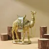 Middle Eastern Classical Style Light Luxury Art Camel Ornaments Home Decor Wine Cabinet Decoration Items 240328