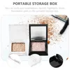 Opslagflessen lege oogschaduw doos lippenstift subpakket dienblad handige cosmetica oogschaduw blusher navulbare container case home gebruik