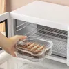 Aufbewahrung Flaschen 3pcs Versiegelte Kiste Transparent Küchenorganisator Kühlschrank Frucht Gefrierlager Sortierdichtungskästen Foodhase