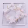 Hair Clips Pearl Flower Vine Headband Tiara For Women Bride Bridal Wedding Accessories Jewelry Hairband