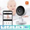 Monitora Nuovo Baby Monitor Tuya Smart Wifi Vide sorveglianza Telecamere Protezione per la sicurezza del neonato per bambini Visione notturna a due vie wireless