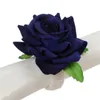 Dekorative Blumen künstlicher Seidenstoff Rosenblumenköpfe für Hochzeitsfeier Home Dekoration Hut Wandbogenzubehör