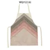 Geometry Kitchen Apron Women Pinafore Child Print Adult Custom Household Cleaning Supplies kitchen apron 240325