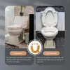 Couvre-sièges de toilette Coussin de polyester Cover sans perte de tapis à usage domestique pour pavé réutilisable
