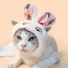 Abbigliamento per cani Cappello per pet anticonente per pet branco di peluche Fun Accessorio di Halloween per cani di piccola taglia gatti dolci feste