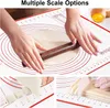 Baking Tools UNTIOR 1PCS Silicone Mat Kneading Pad Dough Pizza Cake Maker Kitchen Cooking Grill Non-Stick Gadgets Bakeware