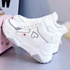 Platform Winter Sneakers Women Plush Shoes Wedge Sneaker Warm Cotton Shoes Female Lace-up Chunky Shoes Running Shoes for Woman 240329