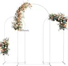 Decorazione per feste Wedding Arch Weddings 6ft) Stand da sfondo Arche Garden Arbor Balloon Event Festive Metal