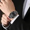 Montre-bracelettes Lige Fashion Luxury Quatrz Watch Business Casual Sport en acier inoxydable en acier pour hommes Affaire de l'homme à jour lumineux imperméable