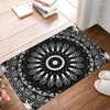 Carpets India Mandala Cuisine Tapis sans glissement Longévité décorative de chambre à coucher Mat d'entrée Doormat DoorMat Home Decor Tapis