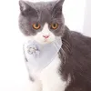 Appareils pour chiens Écharpe mignonne conception réglable petits colliers chiot Pet Slobber serviette de chat extérieur