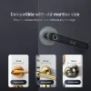 Système Berrouille de porte d'empreinte digitale pour la chambre Biométrique Poignée de porte verrouillage bouton Tuya Keyless Smart Electric Security Locks