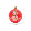 Decoratieve bloemen Kerstmis grote baldecoraties Outdoor Kids Toys Ornament Santa Claus opblaasbaar