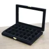 Other 28 Grid Flannel Nail Jewelry Storage Box Jewelry Storage Box Earrings Jewelry Storage Box With Cover