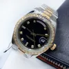 Orologio Mens Watch Automatic Mechanical Watches 36mm 41mm 904L Full rostfritt stål Diamond Bezel Waterproof Luminous Gold Watch Montre de Luxe Day Date
