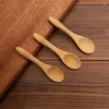 Spoons 6PCS Lot Wooden Spoon Kitchen Cooking Teaspoon Condiment Honey Jam Utensil Coffee Kid Ice Cream Tableware Tool