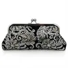 Luxury crossbody Bags Black Velvet Small Bead Dinner Cheongsam Banquet Handbag Annual Meeting Party Womens makeup bags