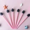 2024 50pcs Wegwerp mascara Wands Kam applicator Make -upgereedschap Eye Lashes Extension Wimelash -borstel - voor wegwerpmascara Wands