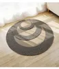 Carpets American Retro Bedside Mat Nordic Jute Woven Living Room Study Chambre Carpet Carpet