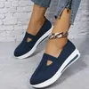 Casual Shoes Mesh Breathable Women Sports 2024 Summer Fashionable Knitted Comfortable Walking Wedge Lightweight Work