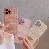 luxury Phone Cases for iphone 15 15Pro 14 14pro 14plus 13 13pro 12 12pro 11 11 pro max Fashion Designer Woven Pattern All-inclusive Lens Cellphone Case