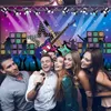 Dekoracyjne figurki dekoracje imprezowe karaoke dostarcza duża tkanina gwiazda rocka wakacje Tłowe baner do n roll