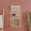 Hooks Macrame Shelves Floating Wood Shelf Handmade Gifts Hanging Wall Rustic Home Decor Boho Baby Natural