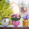5 couleurs décor de Noël disco ballon jardinière velter mur suspendu Plavier Pot de fleuris