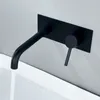 Rubinetti del lavandino da bagno oro spazzolato 304 in acciaio inossidabile a parete montato per lavabo a lavabo montatoio singola manici per acqua fredda circolare tocco